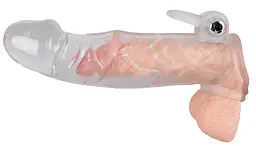 Насадка на пеніс You2Toys Crystal Skin Penishulle 23 см прозорий - мініатюра 7