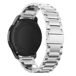 Ремінець BeWatch сталевий для Samsung Gear S3 Срібло (1020405) - мініатюра 2