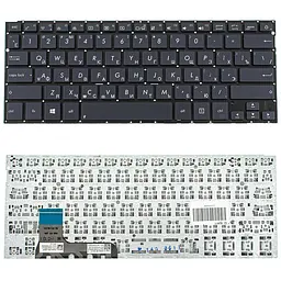 Клавіатура для ноутбука ASUS (UX302LA UX302LG ) rus коричневий без фрейма