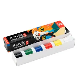Набір акрилових фарб Arteo ColorСat матовий 6x10 мл - мініатюра 2