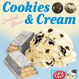 Набір міні батончиків Nestle KitKat Mini Cookies Cream 10 шт 150 г - мініатюра 2