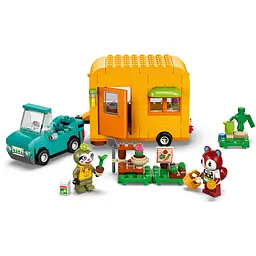 Конструктор LEGO Animal Crossing Садова крамниця і караван, що належать Leif 263 деталі (77054) - мініатюра 2