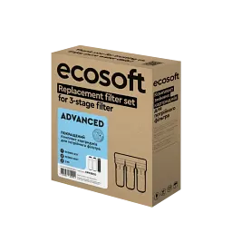 Покращений комплект картриджів Ecosoft для потрійних фільтрів ( CRV3ECO) - мініатюра 3