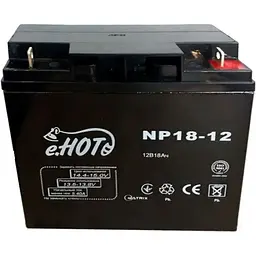 Акумулятор Enot AGM 12V (12V/18Ah/216Wh) (NP18.0-12) [154030]