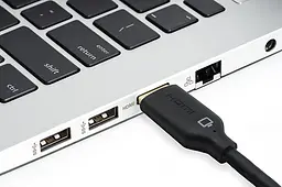 Кабель HDMI High Speed Ethernet Belkin F3Y021BT 1м Black - мініатюра 4