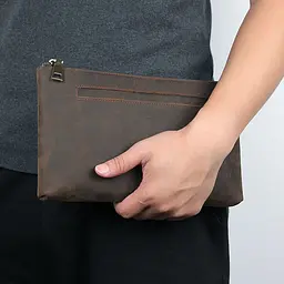 Чоловіча шкіряна барсетка Vintage 26х16,5х2 см acs0015259 - мініатюра 5