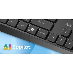 Клавіатура Genius KB-117S USB UA Black (31300017409) - мініатюра 5