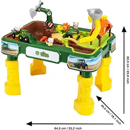 Ігровий стіл Klein John Deere Ферма з піском і водою (3948) - мініатюра 3
