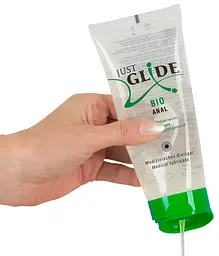 Анальний лубрикант - Just Glide Bio Anal, 200 мл - мініатюра 2