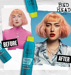 Спрей-воск для волосся TIGI Bed Head Trouble Maker, 200 мл - мініатюра 3