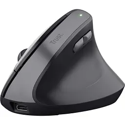 Мишка Trust Bayo 2 Ergonomic Wireless/USB-A Black (25145) - мініатюра 2