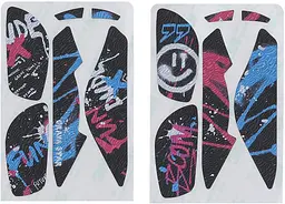 Миша GravaStar Mercury X Pro 8K BT/WL/USB-A RGB Neon Graffiti (GS_X_PRO_CG_BLK) - мініатюра 9