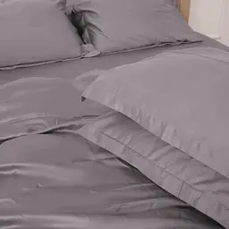 Постільна білизна MirSon Tencel №06 Gray 2x143x210 Сімейний (2200009370526) - мініатюра 4