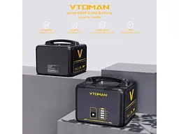 Додаткова батарея для зарядної станції Vtoman PB-23 (Jump 600X Extra Battery) - мініатюра 7