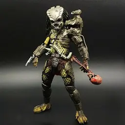 Фігурка Neca Хижак Мисливець з джунглів Predator Jungle Hunter Masked Prototype 18см BL A P408 - мініатюра 4
