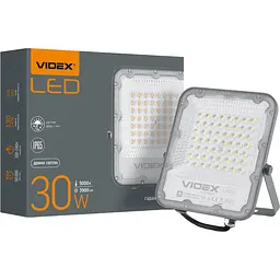 Світлодіодний прожектор Videx Premium F2 День-Ніч 30W 5000K (VL-F2-305G-N) [144846] - мініатюра 2