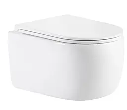 Унітаз підвісний Qtap Taurus Ultra Quiet, з сидінням Slim Duroplast / Soft-close / Quick Release QTTAU26W49116
