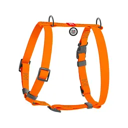 Шлея для собак WAUDOG Waterproof анатомічна Н-подібна S помаранчева (32944) - мініатюра 1