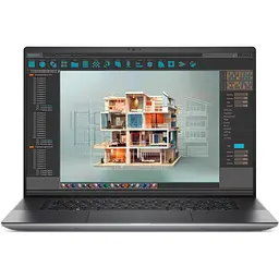Ноутбук Dell Precision 5690,1920 x 1200,Ultra 9 185H 16 C/22 T,5.1 GHz,32 GB LPDDR5X,1 TB - мініатюра 3