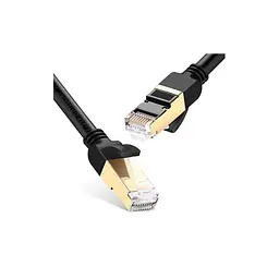 Патч-корд 10м, F/FTP cat 7 RJ-45 black Ugreen (U_11273) - мініатюра 2