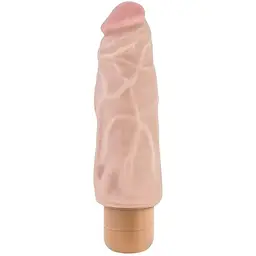 Вібратор Blush Dr. Skin Cock Vibe 9 19 см тілесний