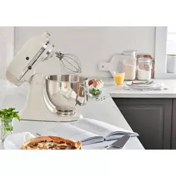 Кухонна машина KitchenAid Artisan 4,8 л 5KSM125EMH з відкидним блоком колір молочний коктель - мініатюра 4