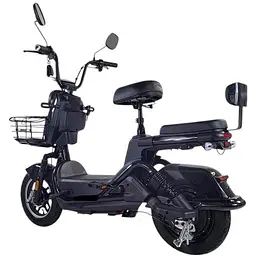 Електроскутер Двомісний Crosser CR2 (800W, 60V, 24ah графенові АБК) Чорний - мініатюра 4