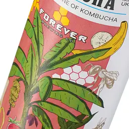 Напій безалкогольний слабогазований Forever Janbucha Banana & Strawberry 0.33 ж/б - мініатюра 5