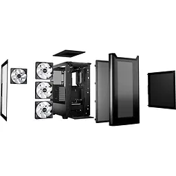Корпус Be quiet! PURE BASE 501 LX Black (BGW78) - мініатюра 6