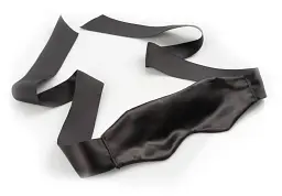 Маска на очі Pipedream Fetish Fantasy Series Satin Blindfold (чорний)