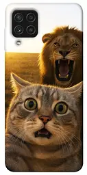 Чохол Demsky Shocked cat and lion для Samsung Galaxy A22 4G