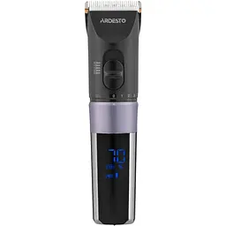 Машинка для стрижки Ardesto HC-Y40-DBS, мережа+акум., насадок-4, титан. напив + кераміка, чорний