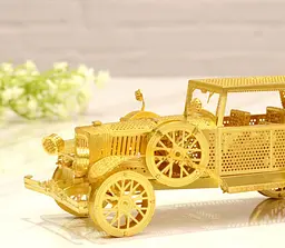 Колекційна модель PIECECOOL CLASSIC CAR, GOLD VERSION P042-G - мініатюра 4