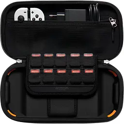 Кейс-чохол Spigen Rugged Armor Pro Pouch для Nintendo Switch OLED Black (AFA04021) - мініатюра 9