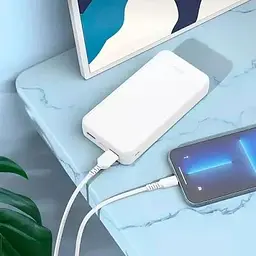 Портативна батарея Hoco J100A 20000 mAh White - мініатюра 3