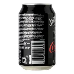Напій слабоалкогольний Jack Daniel's Tennessee Whiskey & Coca-Cola 5% 0.33 л (878964) - мініатюра 5