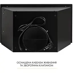 Витяжка вбудована Weilor WB 68 FBL - мініатюра 8