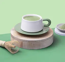 Суха суміш Monbana Matcha Latte для приготування лате з чаєм матча 350 г - мініатюра 2