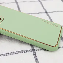 Шкіряний чохол Xshield для Apple iPhone 11 6.1" Зелений / Pistachio - мініатюра 3