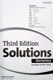 Solutions. Elementary Essentials Teacher's Book and Resource Disc Pack - мініатюра 2
