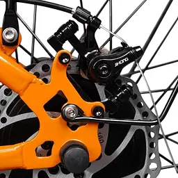 Електровелосипед EvoBike Storm V8S (1000W, 48V, 18Ah) Фетбайк + Вантажний Багажник Помаранчевий - мініатюра 6