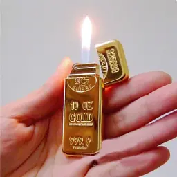 Газова запальничка злиток золота Gold (18315) - мініатюра 2