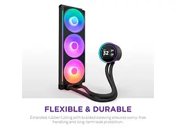 Водяне охолодження NZXT Kraken Elite 360 RGB 2024 Matte Black (RL-KR36E-B2) - мініатюра 8