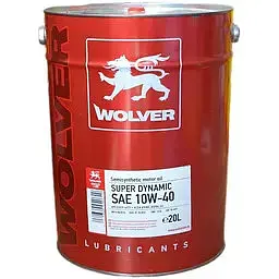Автомобільна моторна олива WOLVER Super Dynamic 10W-40 20л - мініатюра 2