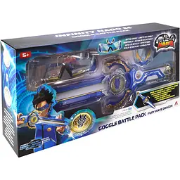 Набір Auldey Infinity Nado VI Goggle Battle Pack дзиґа та аксесуари (EU654161) - мініатюра 2