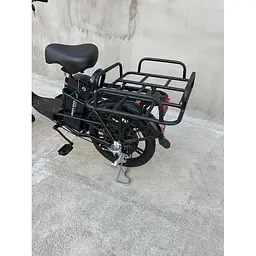 Електровелосипед Green Giant U18" 600W 60V 26Ah + вантажний посилений багажник чорний - мініатюра 5