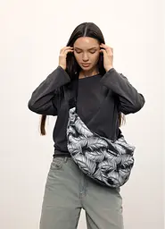Жіноча сумка Sambag HOBO Bag-glove принт "Palm" 50 х 28 х 5 см (53400720) - мініатюра 6