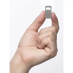 USB флеш-накопичувач Kingston DataTraveler Micro 64GB USB-A 3.1 Metal [DTMC3/64GB] [66628] - мініатюра 3