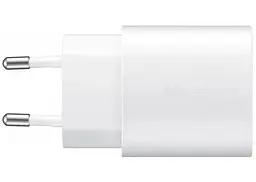 Мережевий зарядний пристрій Samsung 25W PD Power Adapter (w/o cable) White (EP-TA800NWE) (EU) - мініатюра 4