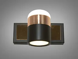 Підсвічування для дзеркал Diasha 5971/1, 5W, 3200K/4100K/6000K, метал, поворотне, сучасний стиль - мініатюра 2